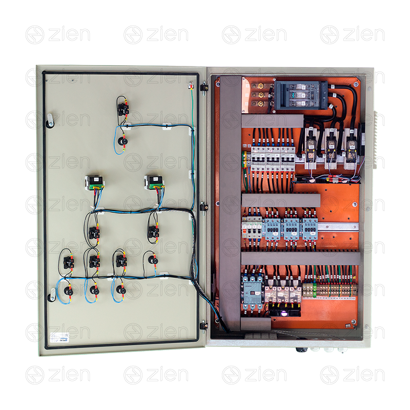 PAINEL DE COMANDO INDUSTRIAL COM CONTROLADOR DE TEMPERATURA DIGITAL MIROPROCESSADO PID - 2 ZONAS